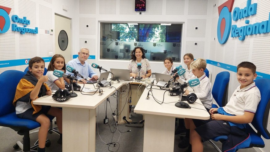 Visita de 5º del colegio Jesús María de Murcia