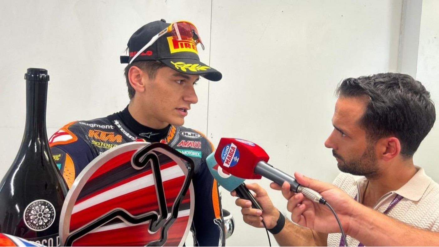 Álvaro Carpe dará el salto a Moto 2 con el equipo Pramac Yamaha