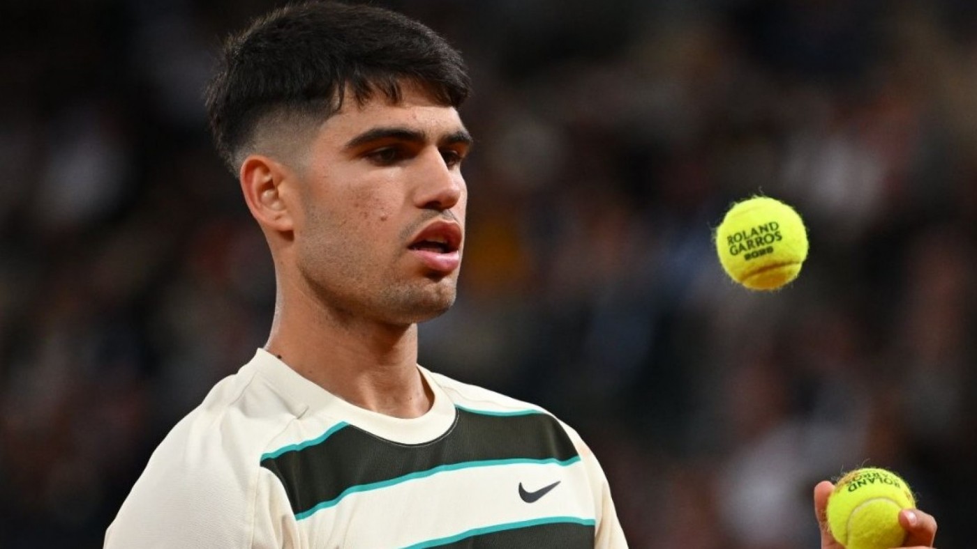 Alcaraz: "Intentaré hacer un buen tenis y dominar a Dzumhur"