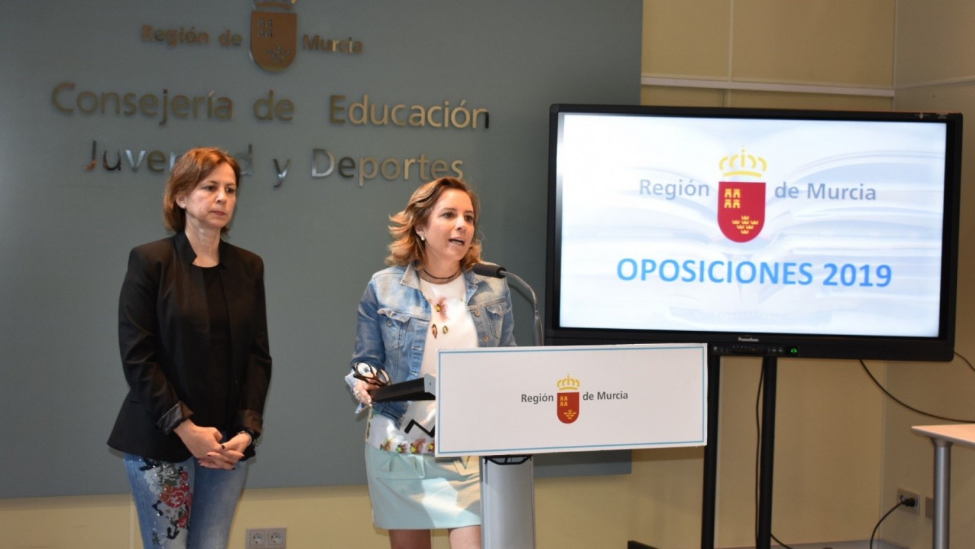Martínez-Cachá ha ofrecido los datos de las oposiciones