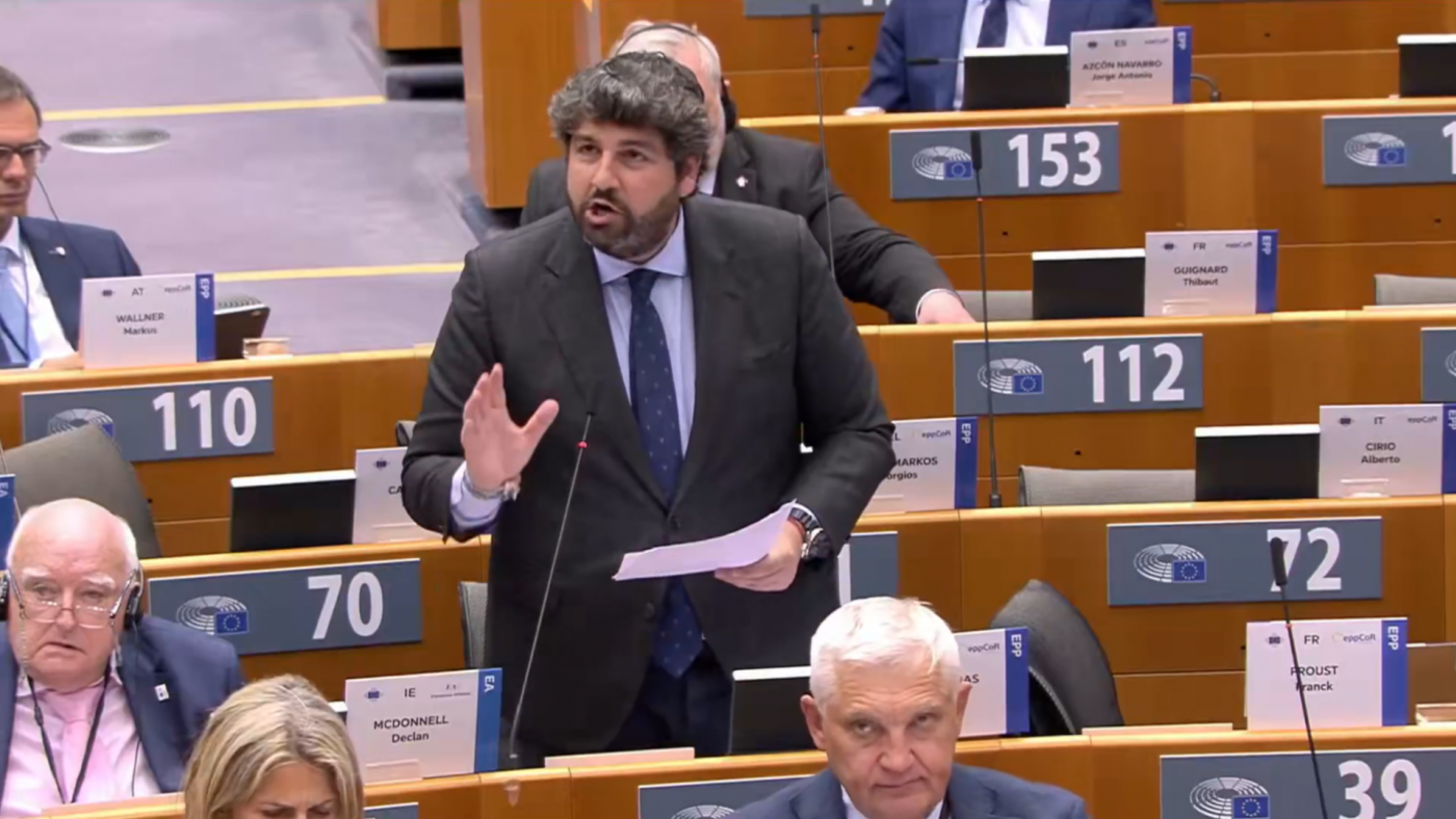 López Miras reclama que las regiones tengan voz en los fondos europeos