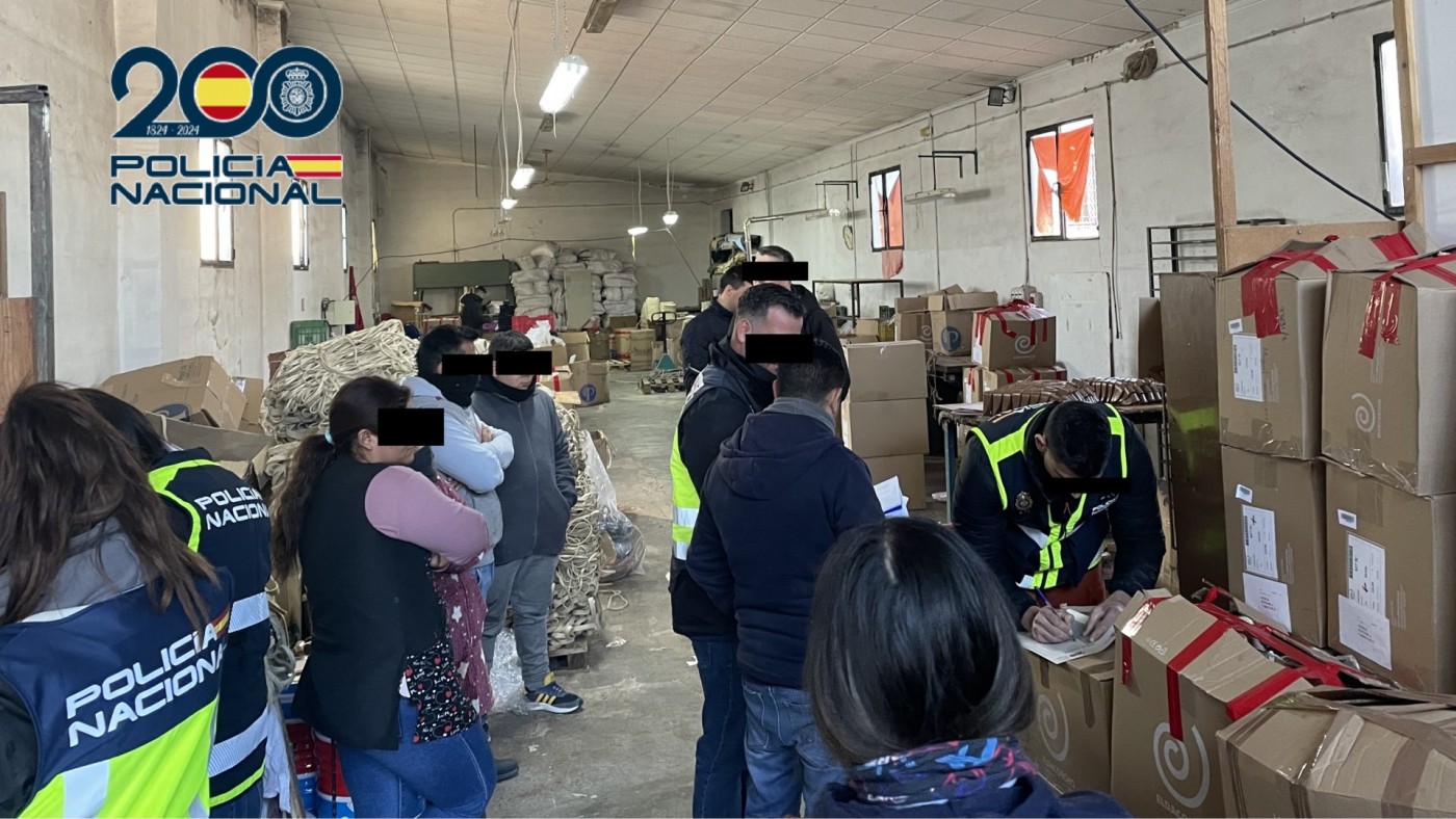 Detenido en Caravaca por explotar laboralmente a extranjeros en un almacén de calzado 