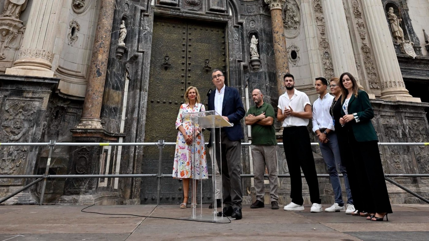 La ciudad de Murcia celebra su aniversario con un espectáculo exclusivo 'Murcia 1200. El relato de una historia'
