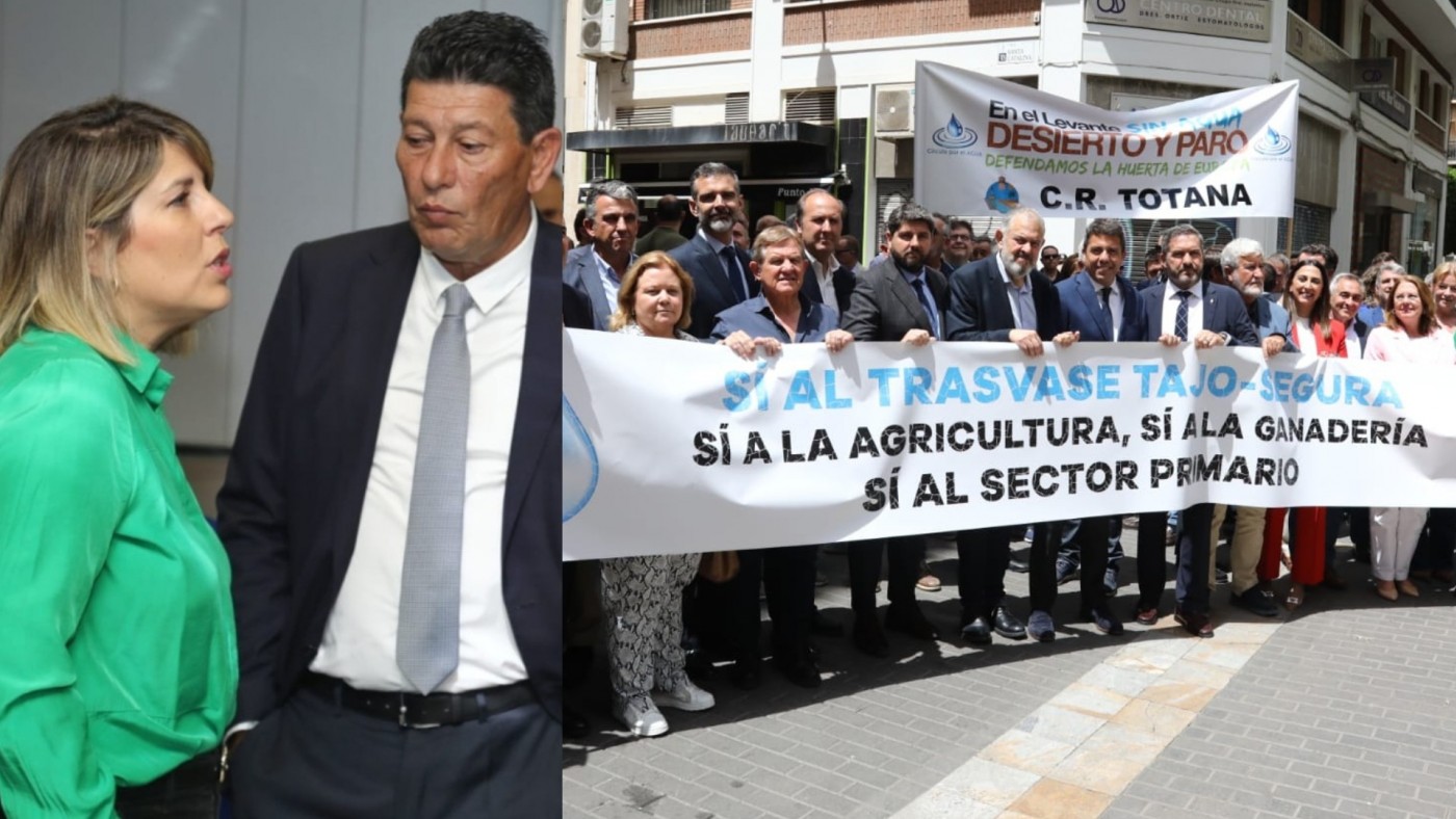 Arroyo convoca una mesa comarcal del agua en Cartagena contra el recorte del trasvase