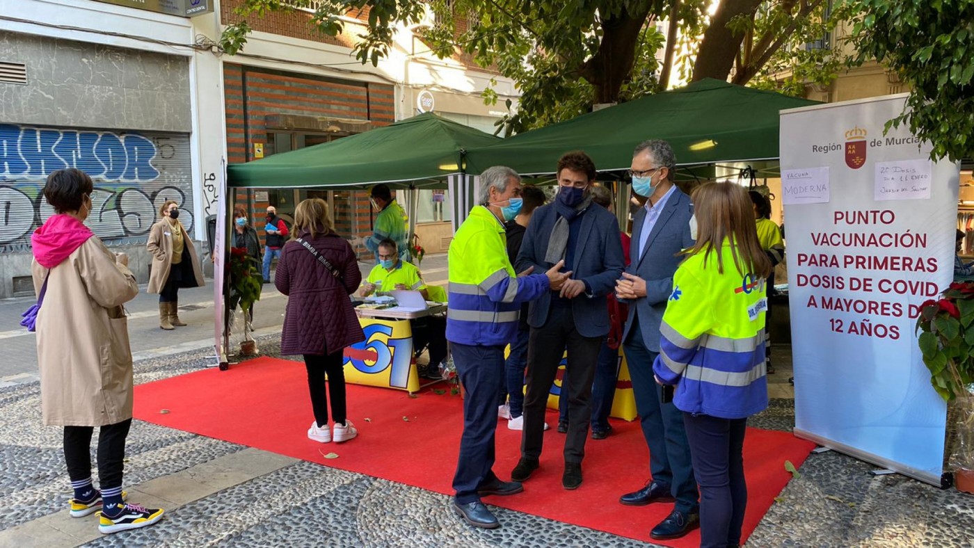 Llamada de atención de la Consejería de Salud a los cien mil murcianos sin vacunar