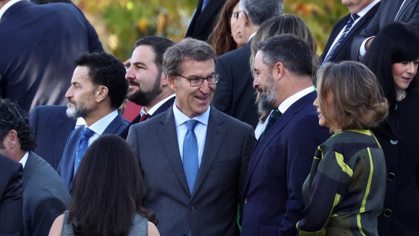 Feijóo traslada a Abascal que no es razonable que Vox quiera estar en todos los gobiernos 