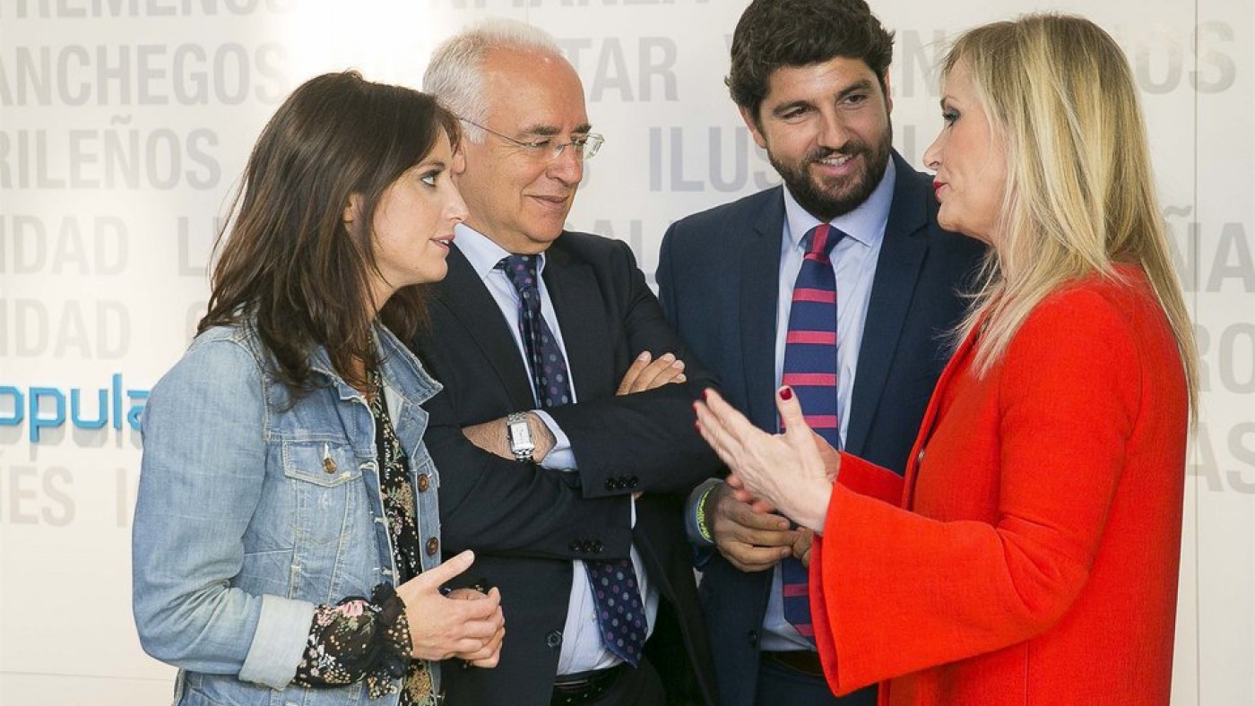 López Miras junto a Cristina Cifuentes