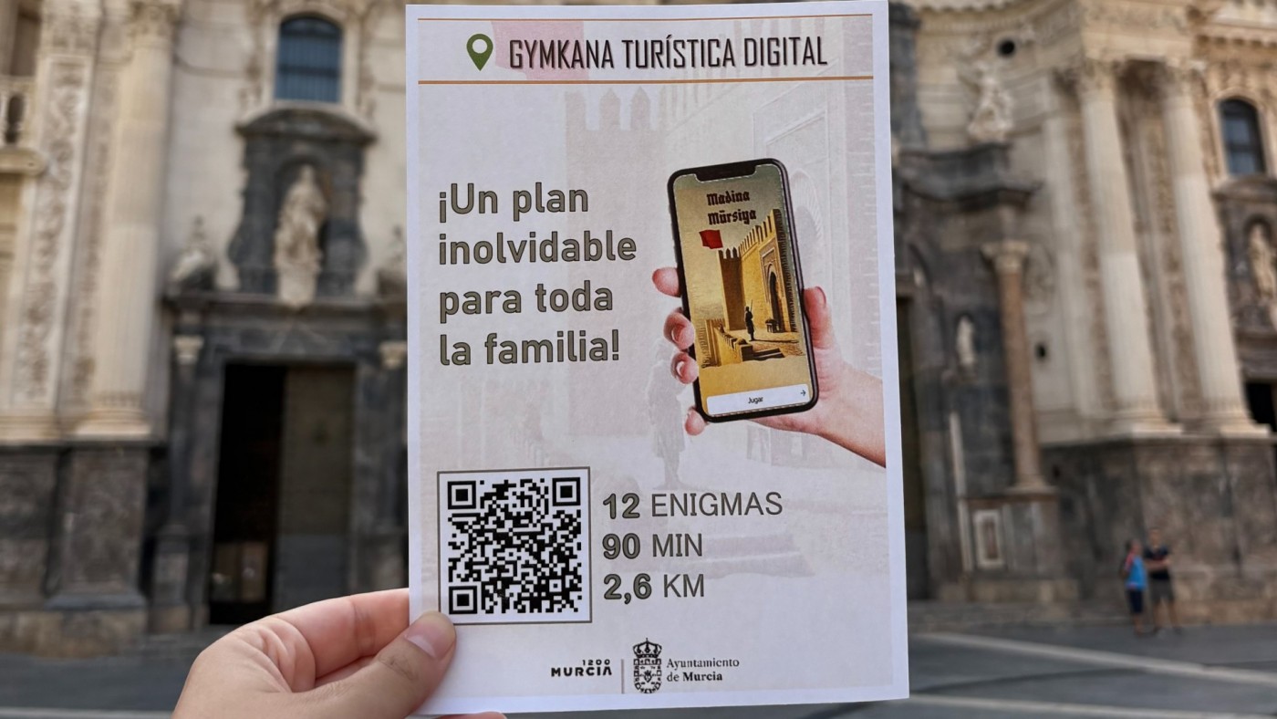 El casco histórico de Murcia se convierte en un juego con una yincana digital gratuita