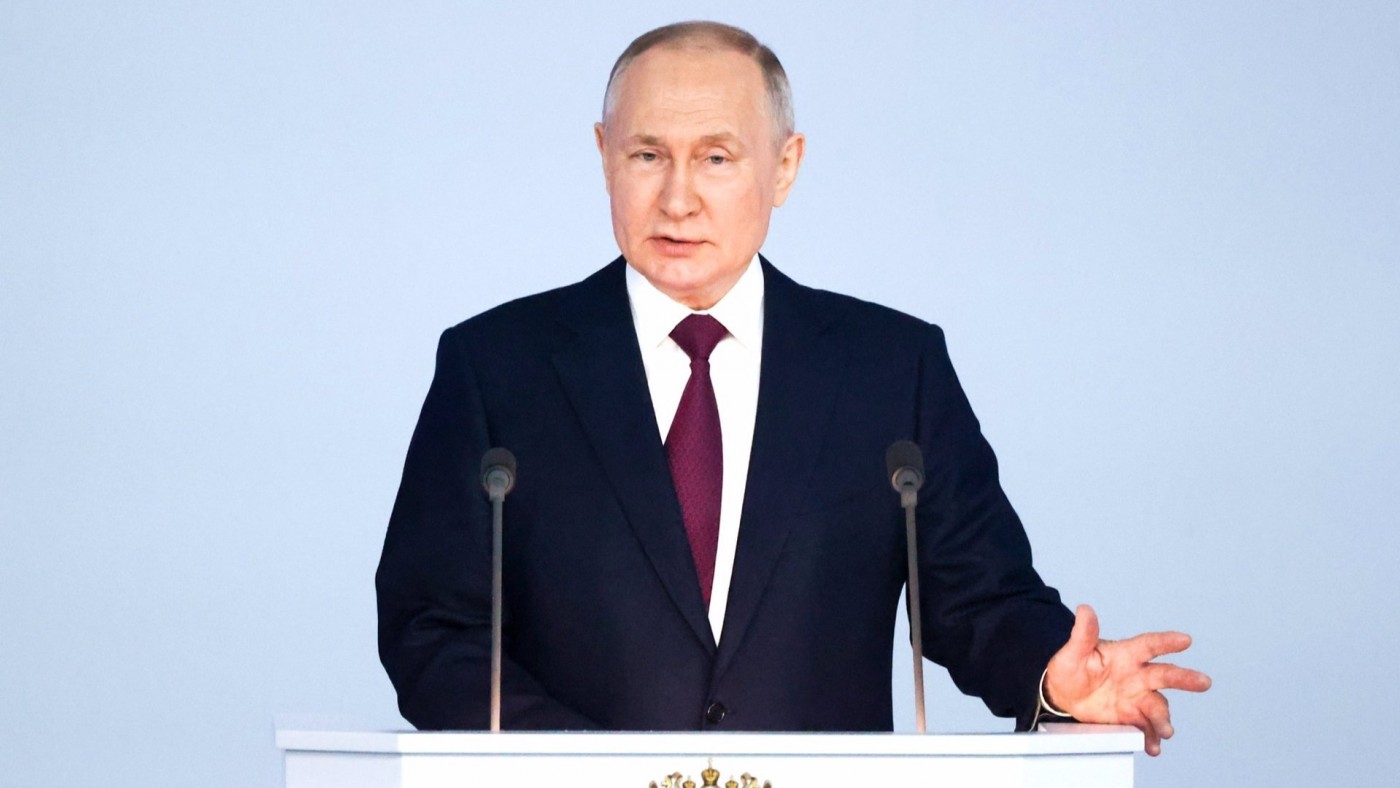 Putin, a punto de cumplirse un año de la guerra: "Ellos son los culpables, nosotros queremos ponerle fin"