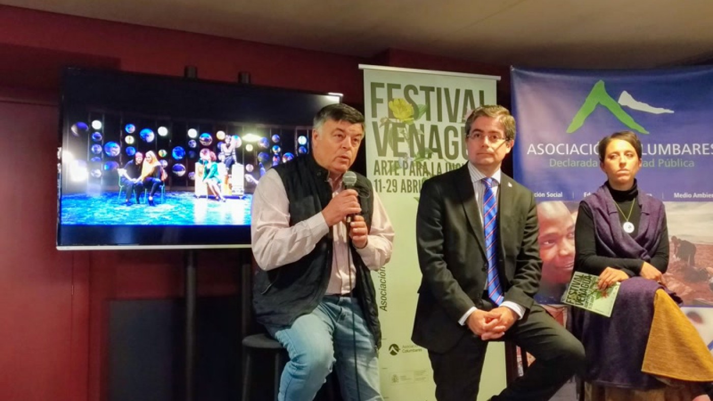 Presantación del Festival Venagua-Arte