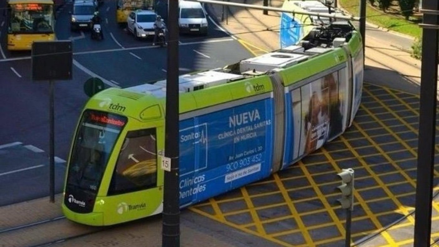 Murcia licitará en octubre la ampliación del Tranvía hasta la estación del Carmen