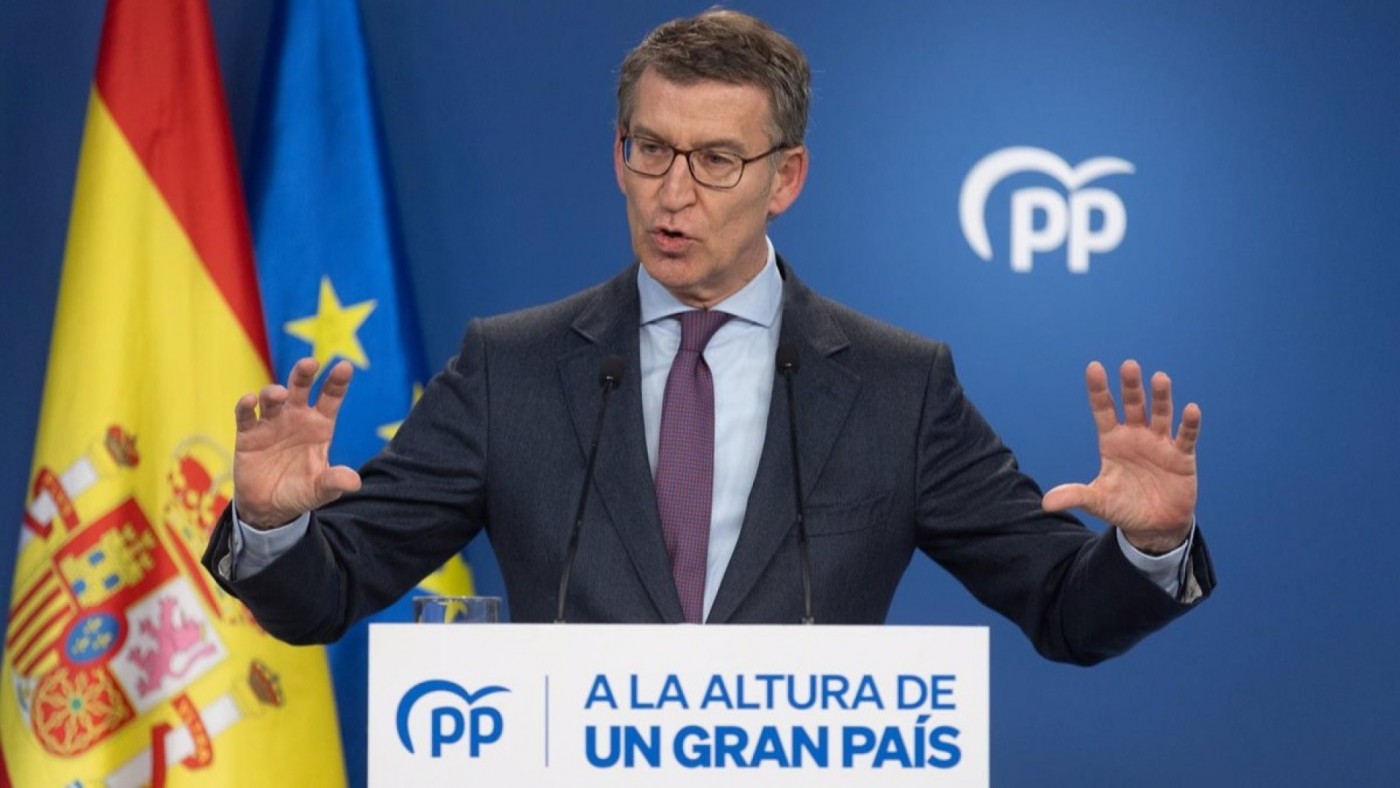 Feijóo anuncia una ofensiva jurídica, social y política contra los acuerdos del PSOE y Junts