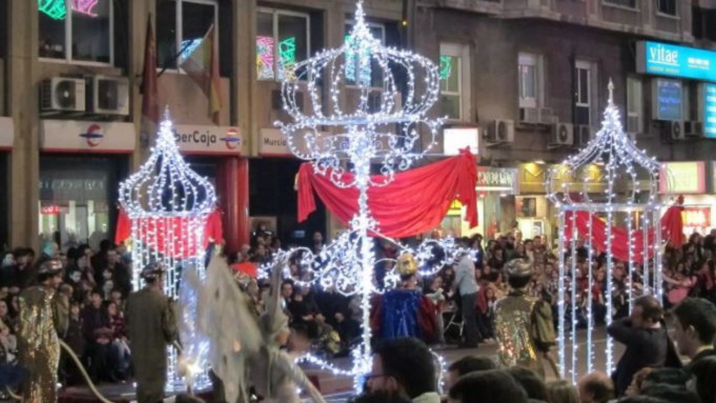 Queda desierto el concurso para las sillas de la Cabalgata de Reyes de Murcia