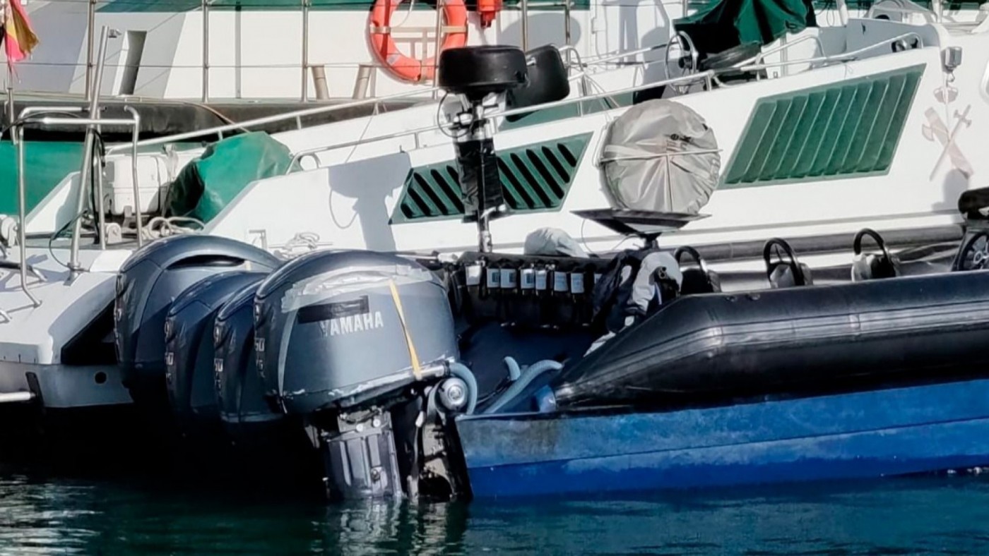 Detenidos dos patrones tras interceptar la Guardia Civil una embarcación frente a Cabo Cope