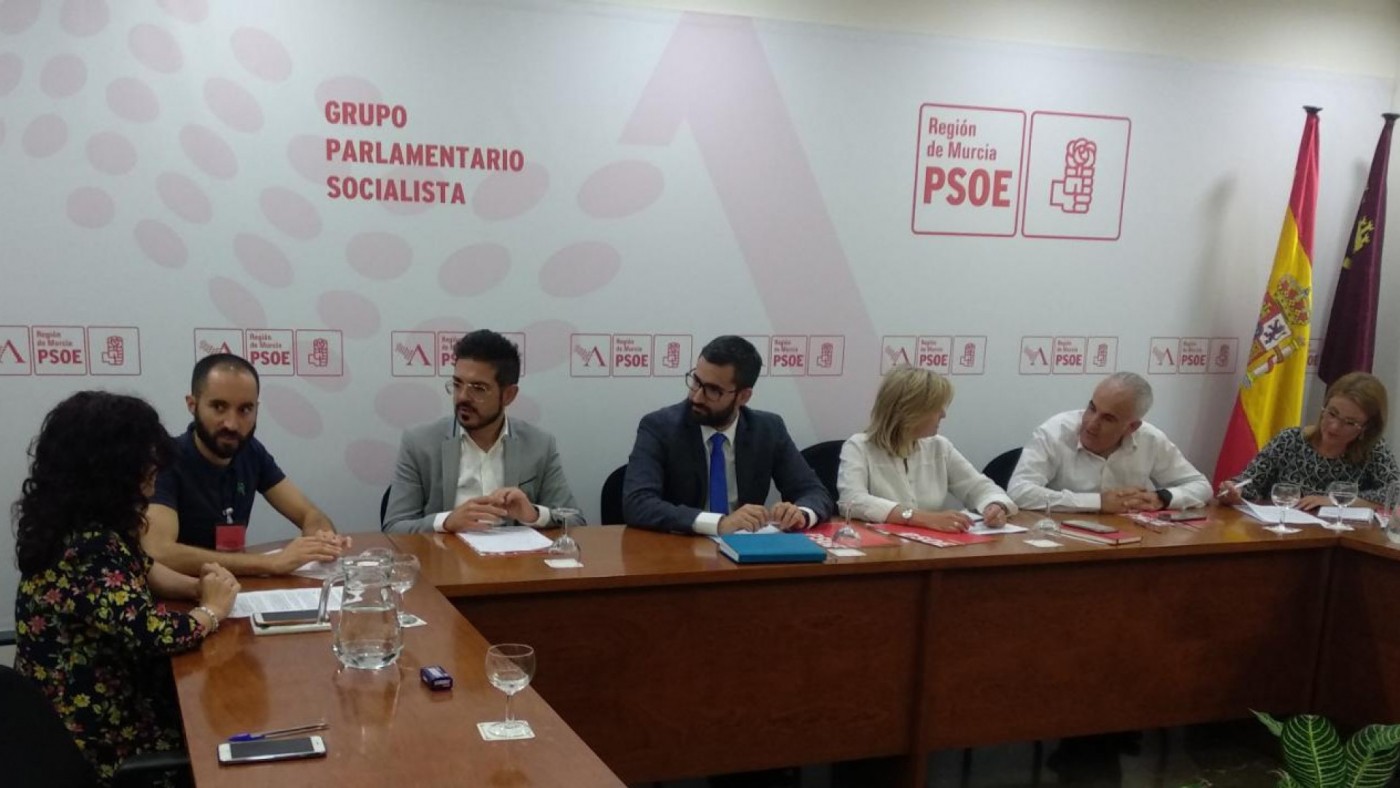 Reunión entre el PSOE y la Plataforma de Asociaciones LGTBI