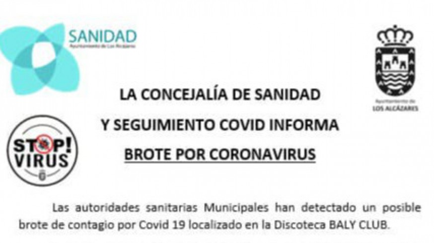El ayuntamiento de Los Alcázares informa de un brote de covid en un local de ocio