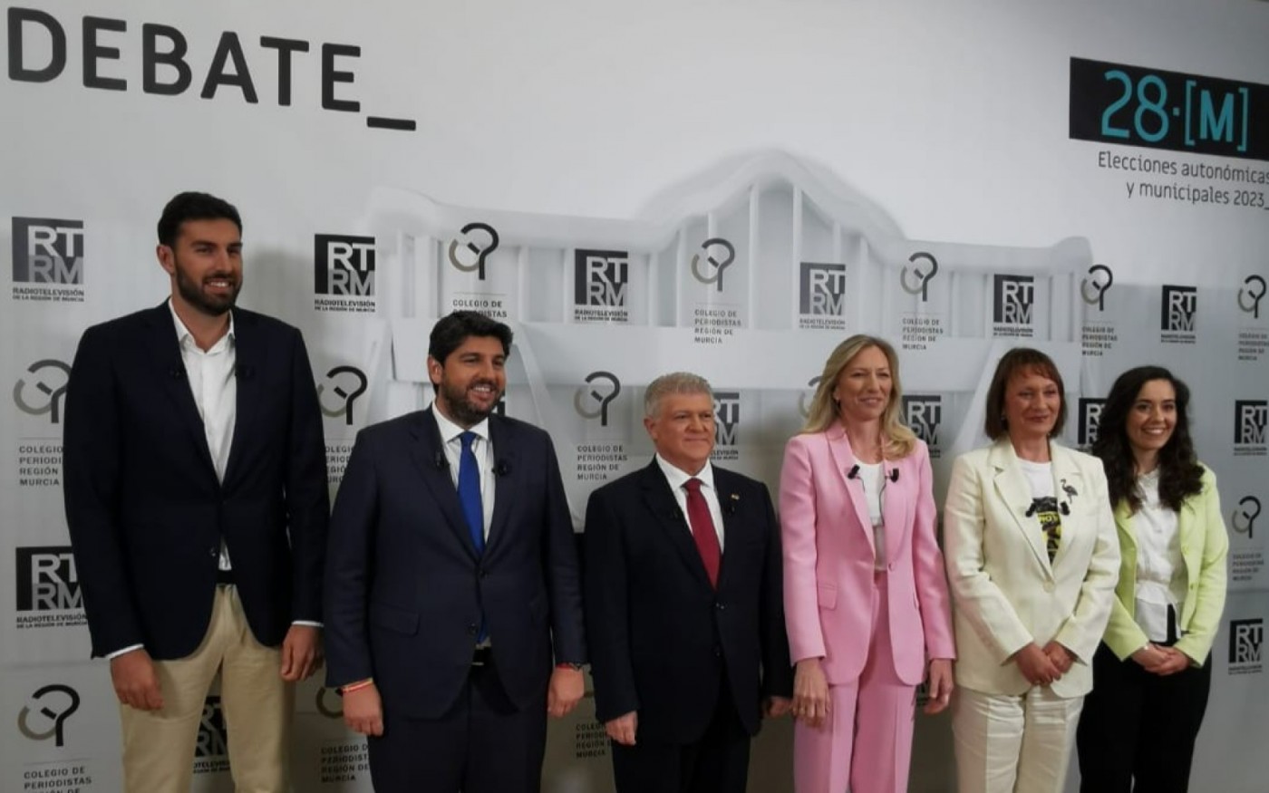 GALERÍA | Las imágenes del Debate Electoral de la Región de Murcia