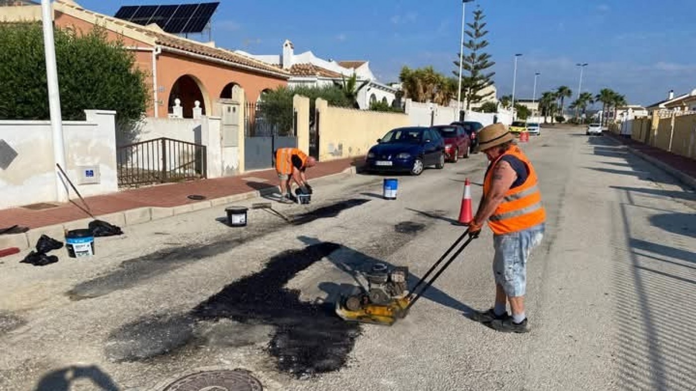 Mazarrón comienza este lunes arreglos en Camposol tras las protestas vecinales