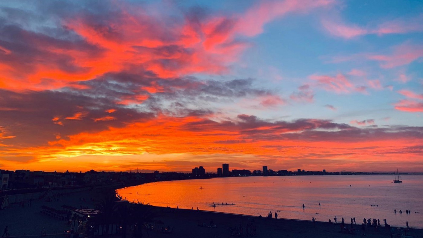 Cabo de Palos, al atardecer. Fuente: Maria Ángeles Navarro