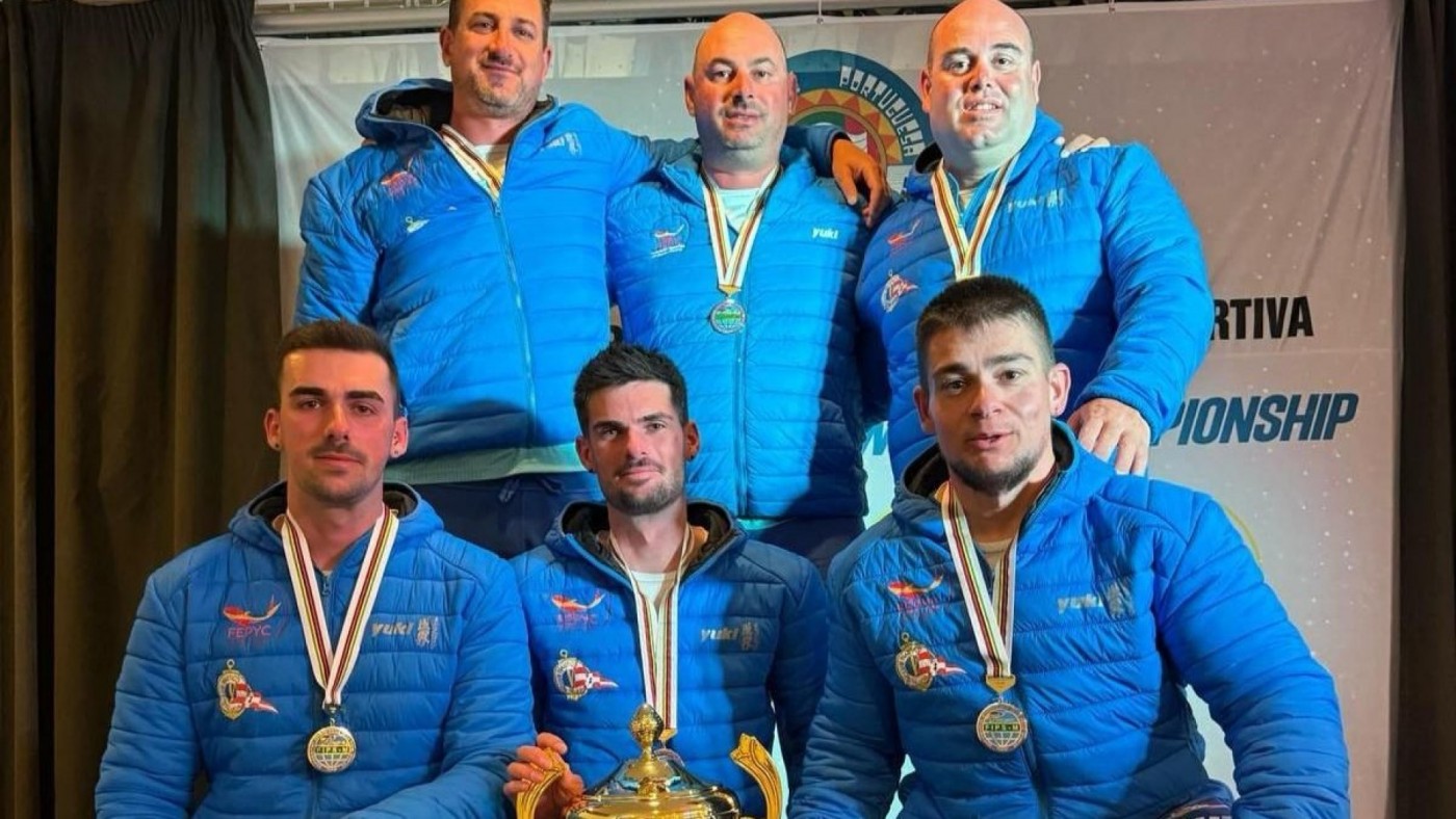 El CN Santa Lucía revalida el título mundial de pesca desde la orilla