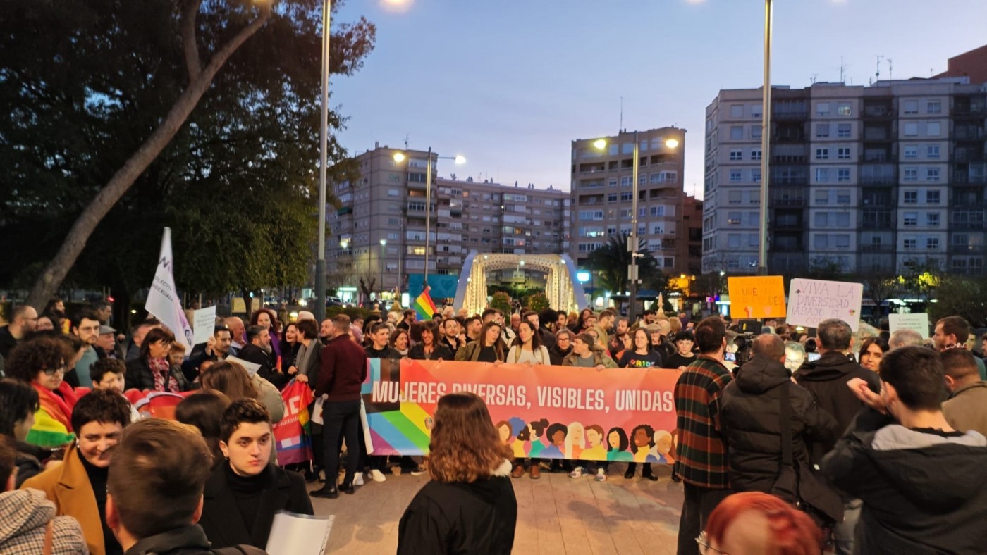 El colectivo LGTBIQ+ se manifiesta en Murcia 