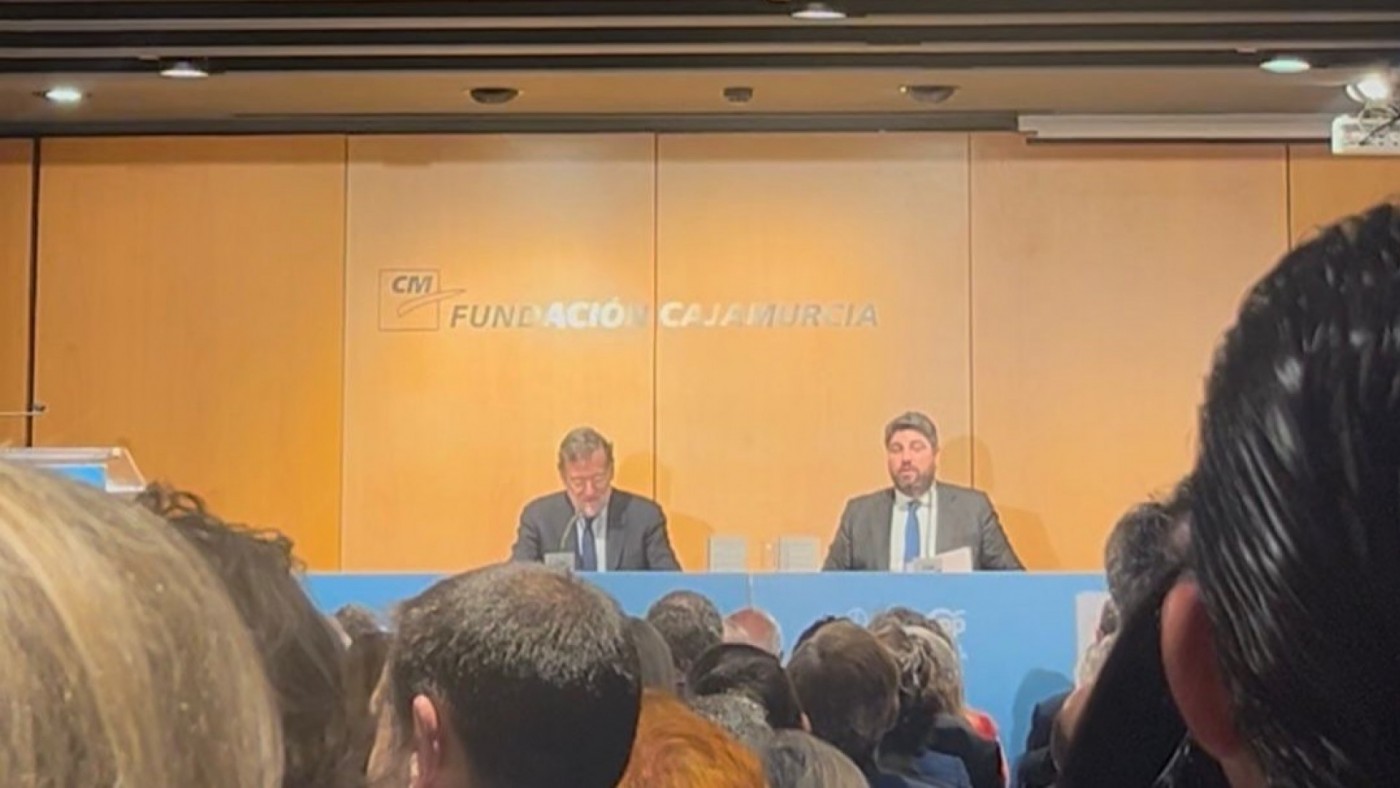 Mariano Rajoy presenta su nuevo libro en Murcia