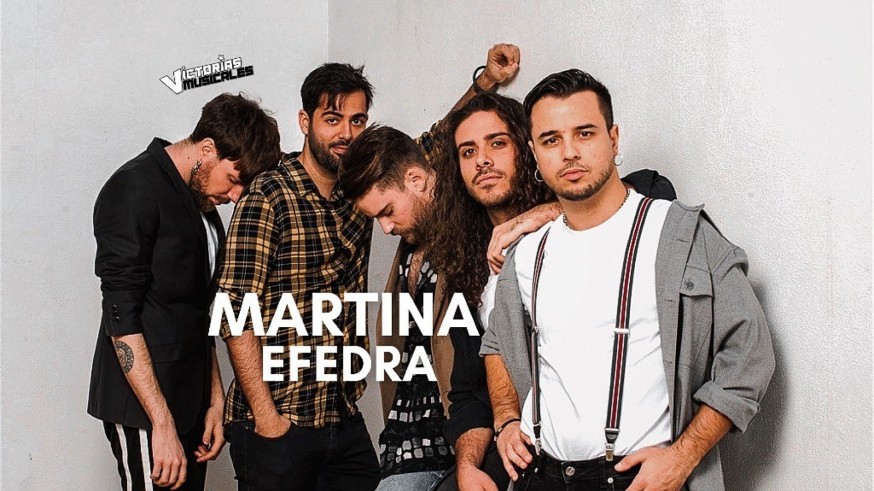 En Victorias musicales conocemos a Martina Efedra con Víctor Manuel Moreno y tres de sus componentes: AJ, Anto y Mariano