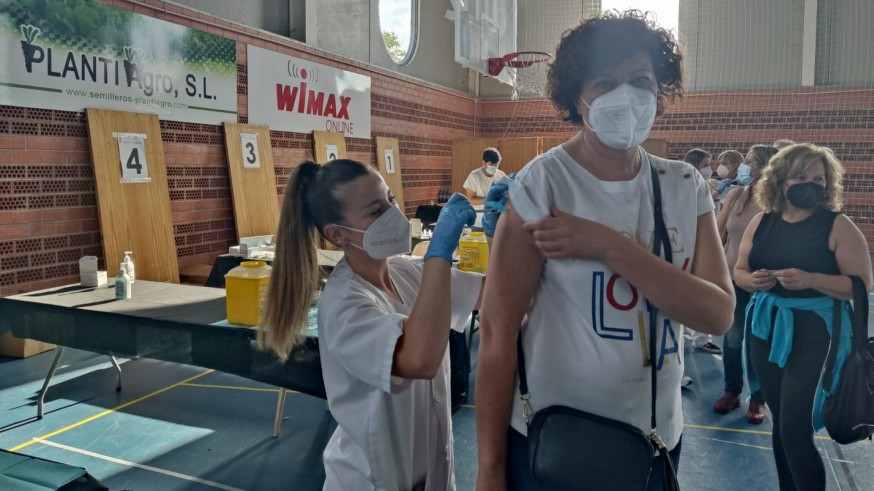Puerto Lumbreras vacuna con éxito a personas autocitadas