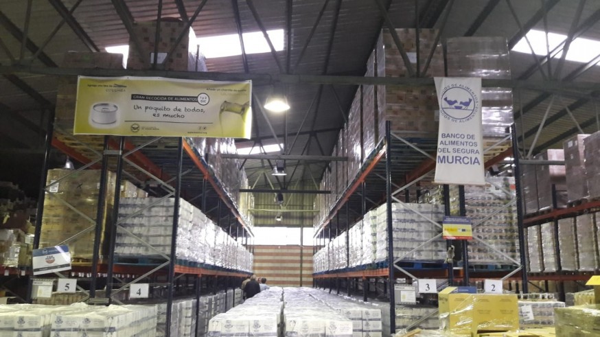 El Banco de Alimentos del Segura de Murcia mantiene su actividad durante el verano
