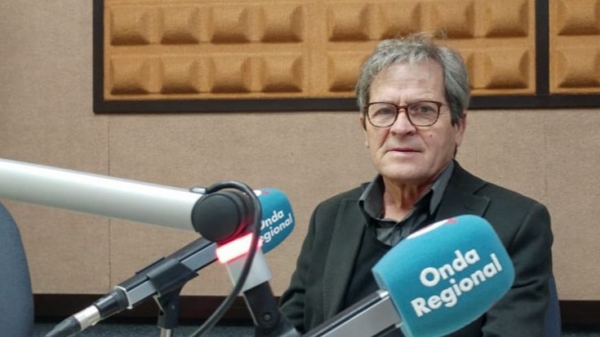 Antonio Mármol (archivo) durante una entrevista en Onda Regional. ORM