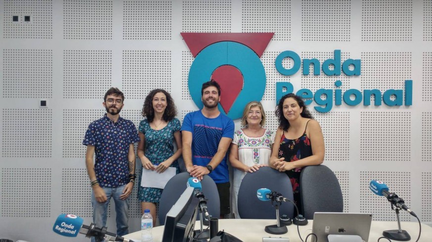 Fran Carpena, Rebeca Escribano, Pablo Rodríguez Ros, Marta Ferrero y Carmen Campos