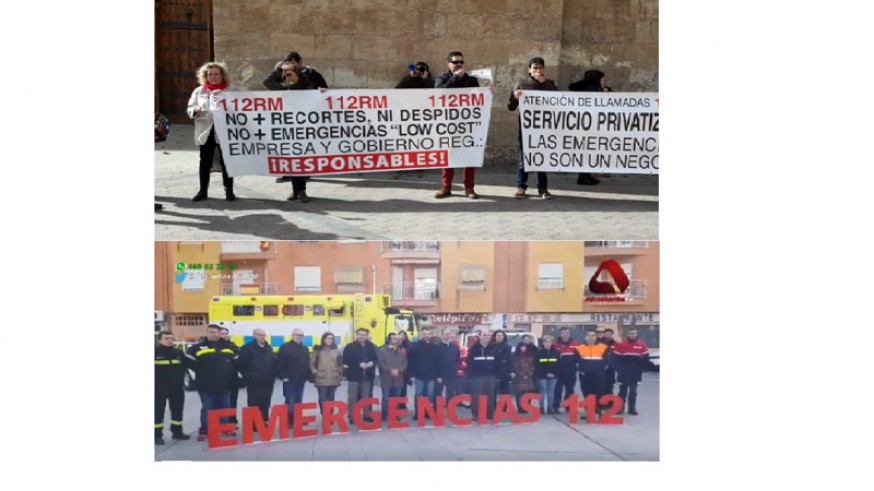 1-1-2 Protestas laborales y celebración del Día Europeo del Telefóno de Emergencias