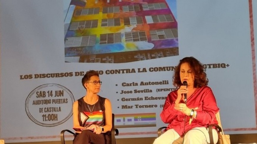Carla Antonelli: "Hay una involución en los derechos LGTBI"