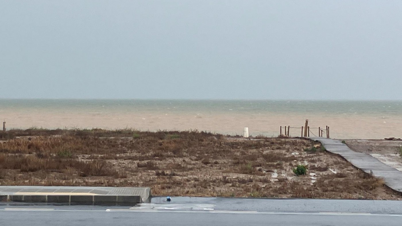 Lluvias como las de hoy ponen en riesgo el equilibrio del Mar Menor