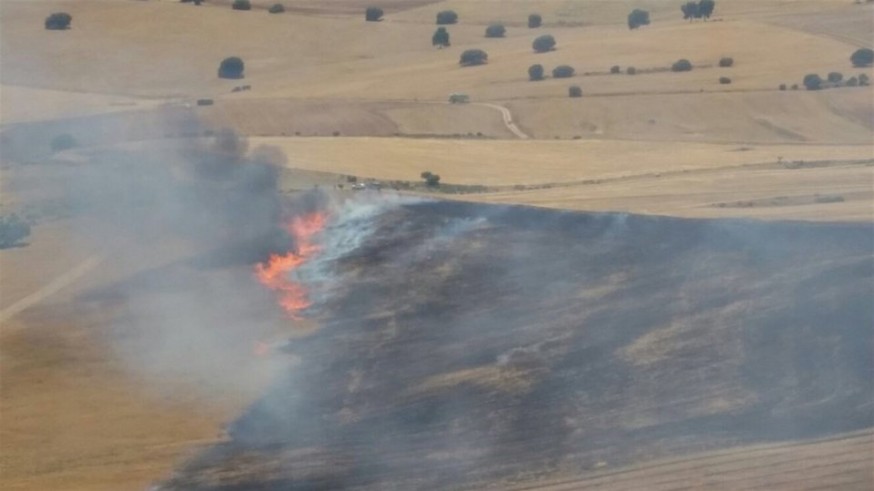 Incendio en El Moral