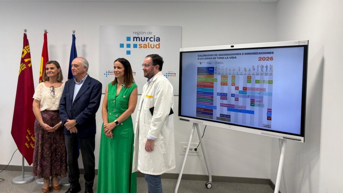 Más de 71.000 niños de la Región de Murcia podrán vacunarse contra la gripe en la campaña de 2026