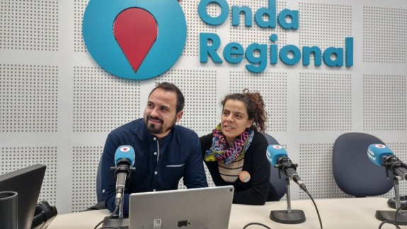 Javier Ruano y María Alarcón en Onda Regional de Murcia
