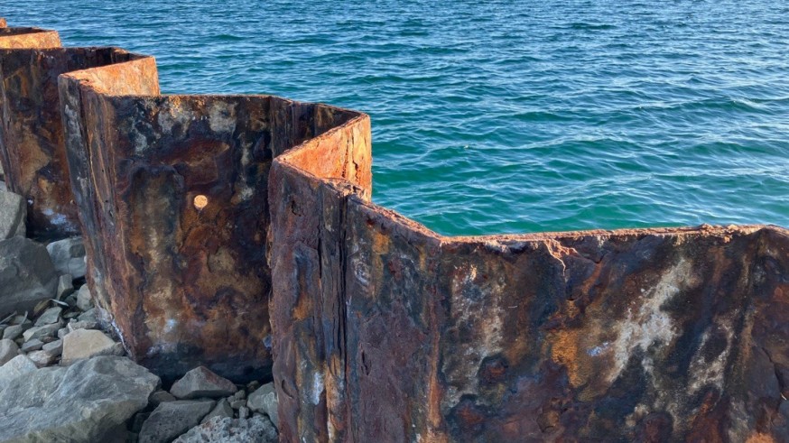 Comienzan los trabajos para desmantelar Puerto Mayor y recuperar la Caleta del Estacio