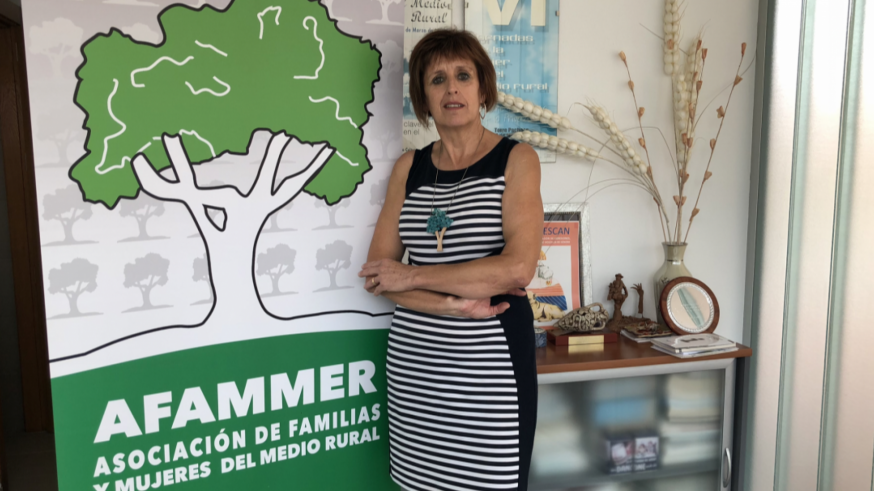 Carmen Inglés, presidenta de AFAMMER 