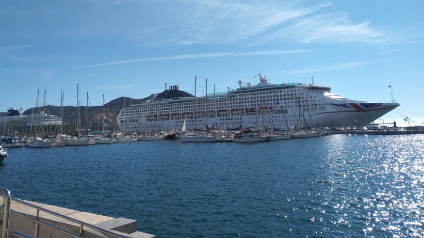 Octubre récord de cruceros en el Puerto de Cartagena