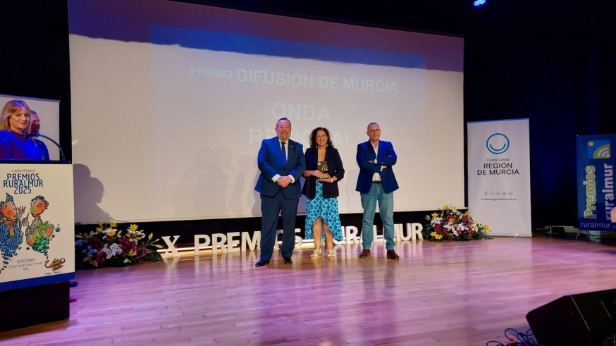 La Asociación de Turismo Rural y Artesanía premia a Onda Regional por su difusión de Murcia