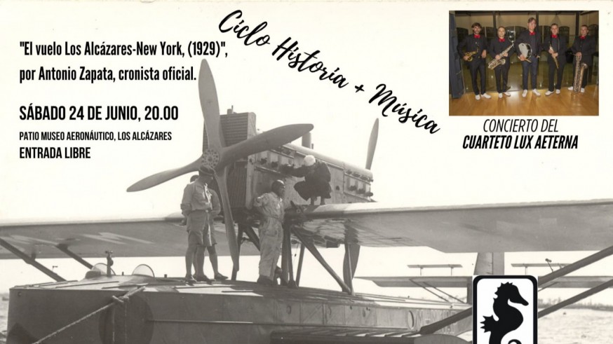 Visita nocturna al museo aeronáutico de Los Alcázares con música en directo