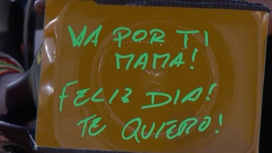 Carlos Alcaraz: "Mamá, te quiero mucho"