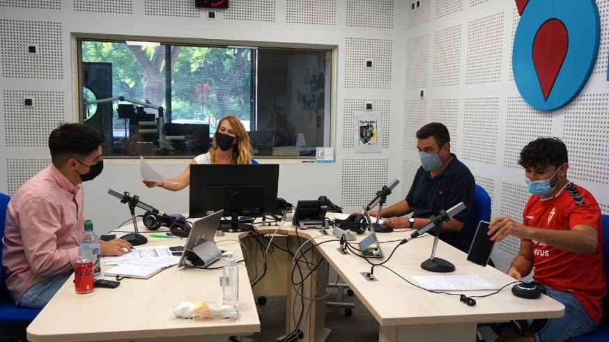 Fran Espín, Lucía Hernández, José Antonio García Ayala y Fran Cortés