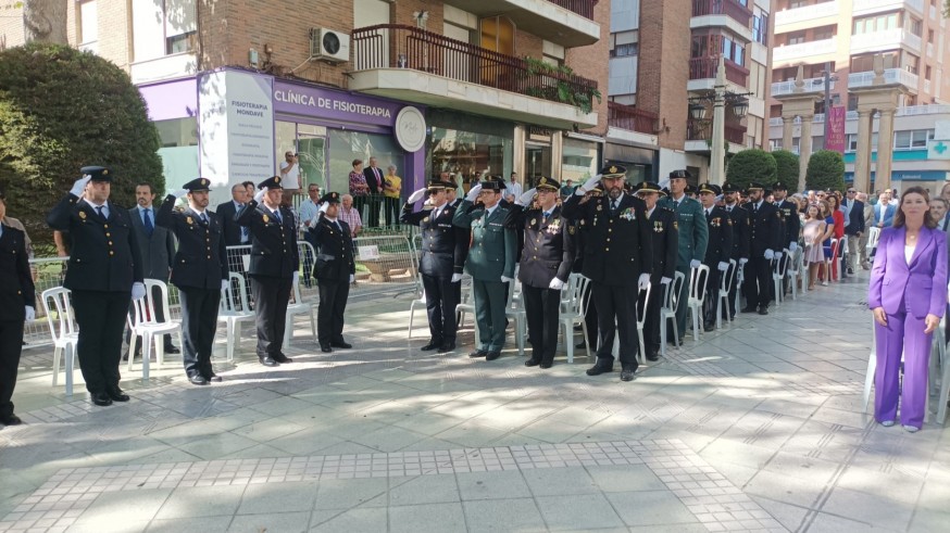 La Policía Nacional celebra su Patrón en Lorca, "una ciudad segura"