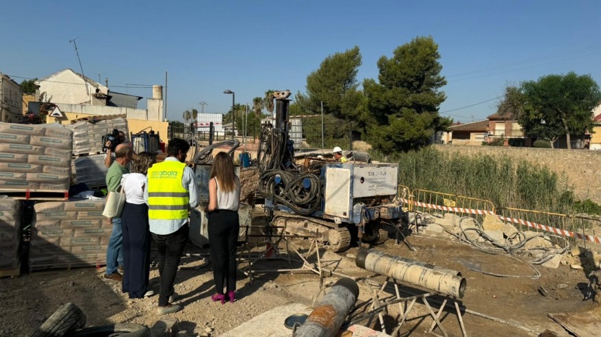 El nuevo puente que unirá El Raal con Beniel estará finalizado en diciembre