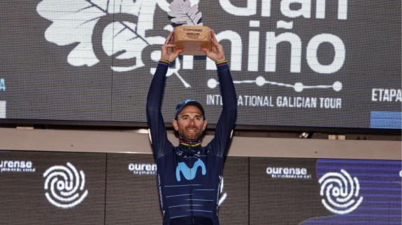 Alejandro Valverde se lleva la clasificación general en Galicia