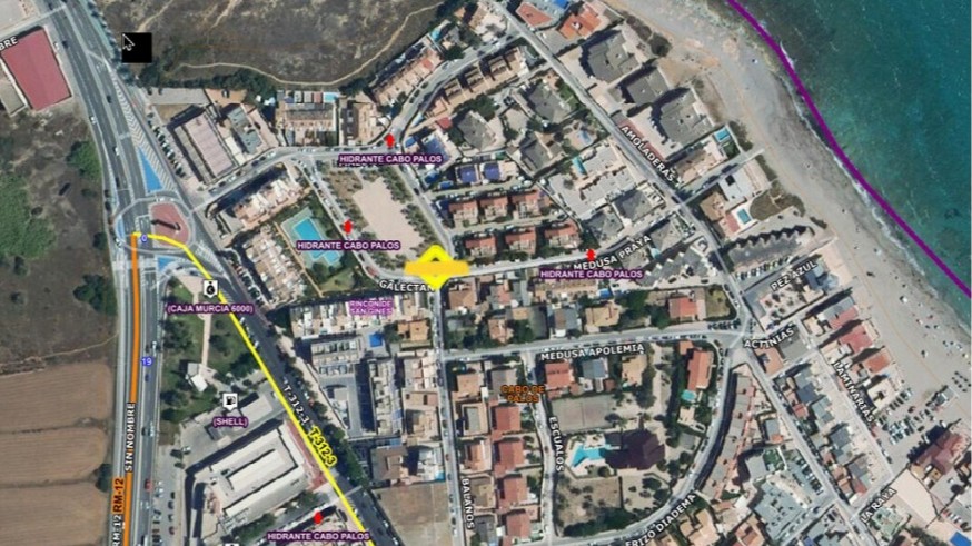 Aparece un hombre muerto en una plaza de Cabo de Palos
