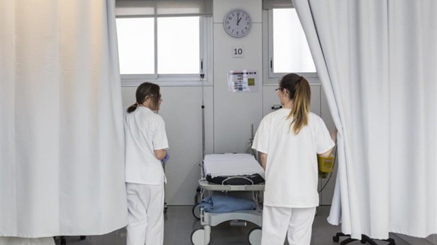 Imagen de archivo de un hospital.