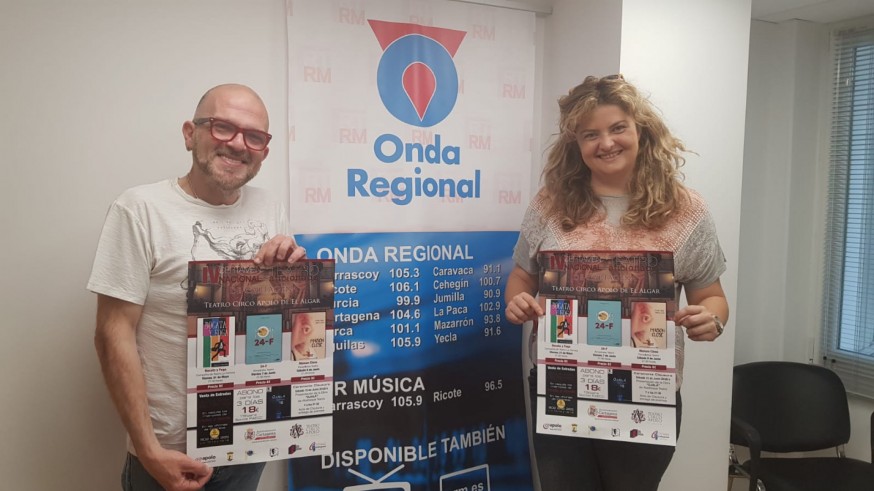 Lito Campillo y Cristina Roca en Onda Regional Cartagena